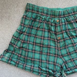 Free People Sunday Morning Boxer Shorts